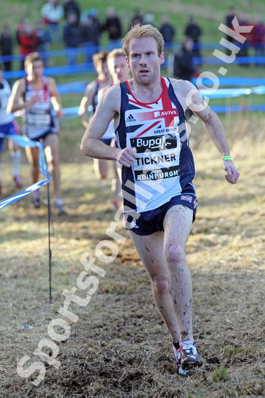 Senior Men,  Frank Tickner, BUPA Great Edinburgh Cross Country.